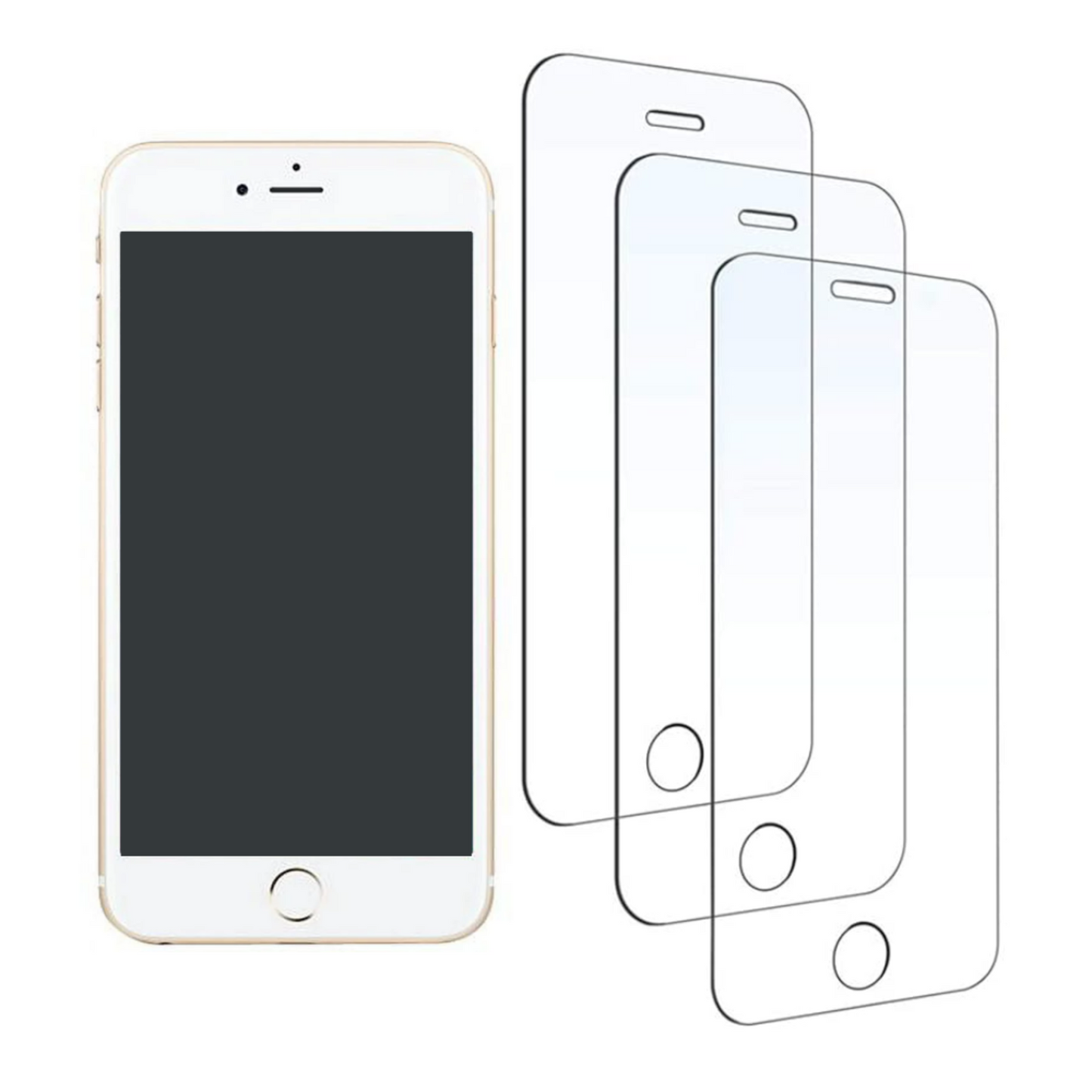HD Tempered Glass 3D Anti Scratch Upgrade Edge Protection Glass for iPhone 11 Screen Cover protection.