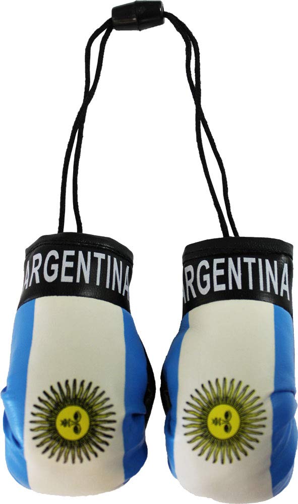 Argentina Argentinian Flag Mini Boxing Gloves Travel Souvenir Gifts