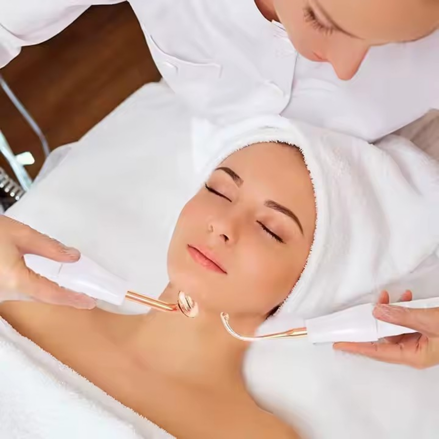 Facial Wand 4 in 1 Portable High Frequency Therapy Wand High Frequency Machine