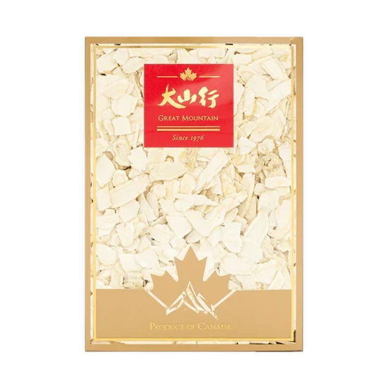 Canadian Ginseng Slices 75 Grams Box