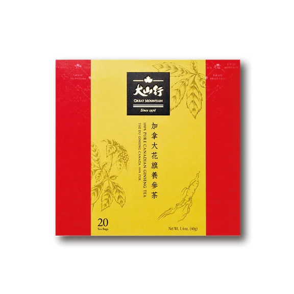 Canadian Ginseng Tea (20 tea bags)