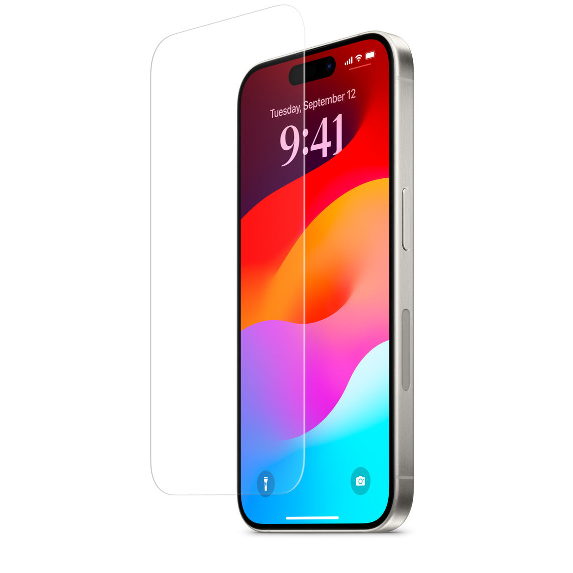 HD Clear Camera Screen Protector for iPhone 15 Pro Max Tempered Glass Cover Screen Camera Len