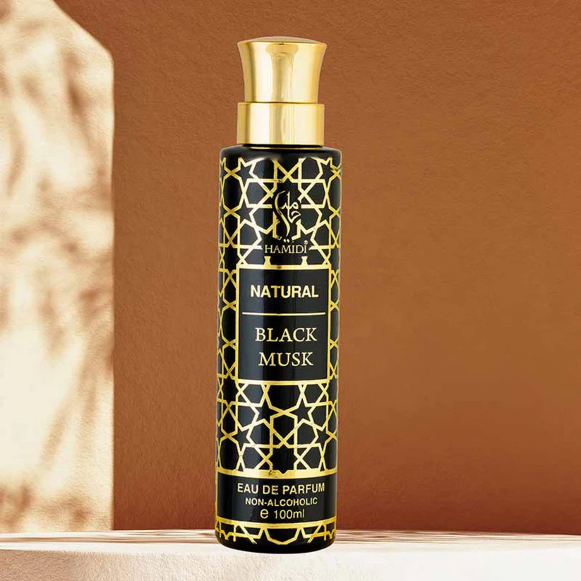 Hamidi Natural Black Musk Water Perfume