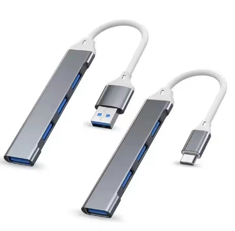 4-Port USB High-Speed Type C & USB Splitter 5Gbps Multiport PC Computer Accessory Charging Docking Station