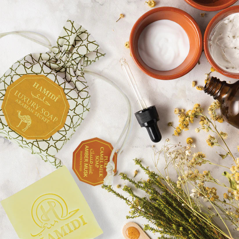 Hamidi Amber Musk Luxury Camel Milk Soap