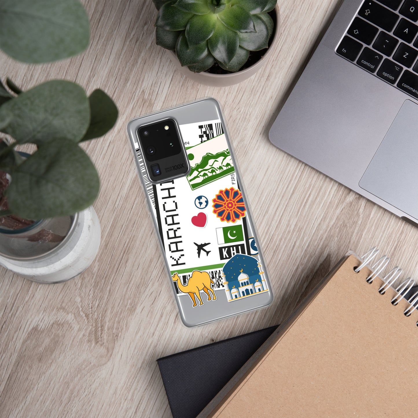 Karachi Pakistan Pakistani Flag Samsung Galaxy Case S23 S22 S21 S20 S10 Ultra Plus and Fe