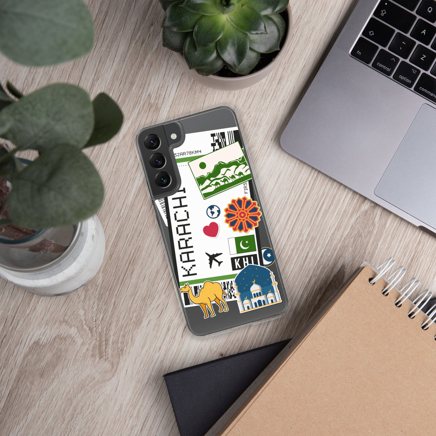 Karachi Pakistan Pakistani Flag Samsung Galaxy Case S23 S22 S21 S20 S10 Ultra Plus and Fe