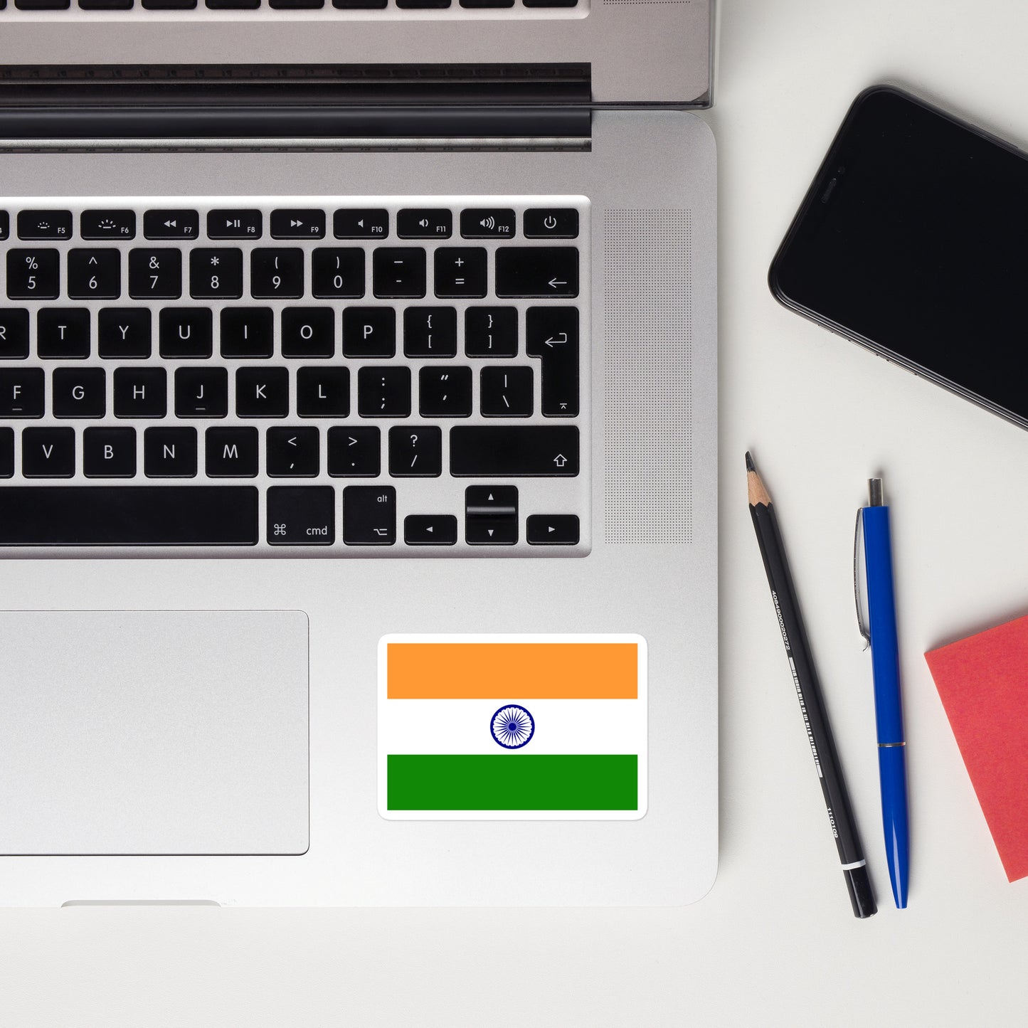 India Indian Flag Bubble-free stickers Travel Souvenir Gift