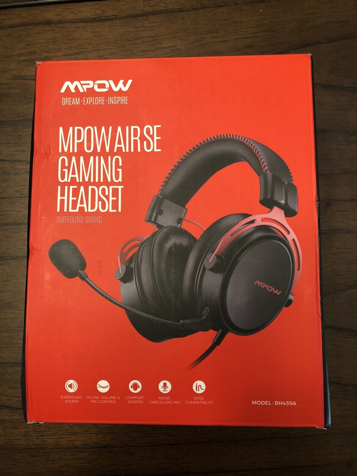 Mpow Gaming Headset Wired Gaming Headset with Noise Canceling Mic