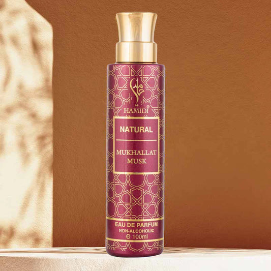 Hamidi Natural Mukhallat Musk Water Perfume