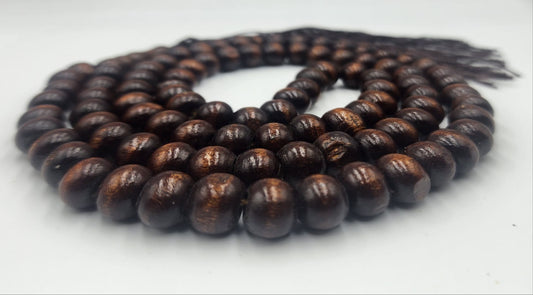 Tasbeeh 99 Beads Dark Brown Wood
