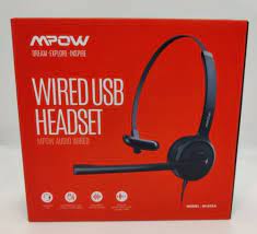 Mpow BH323A Single-Sided USB Headset with Microphone